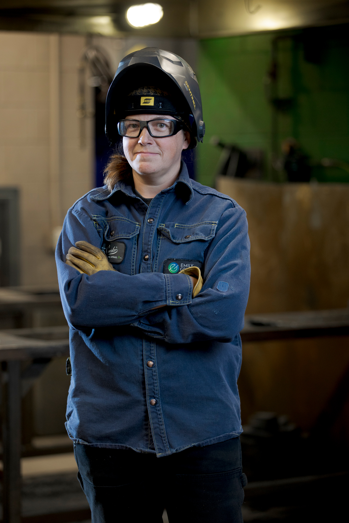 woman welder denver